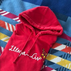 Illegal civilization Hoodie with Graphic Design